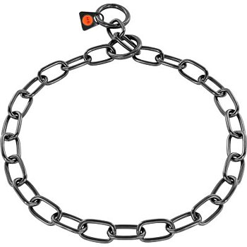 Chain medium straight half link Black 3mm - Sprenger