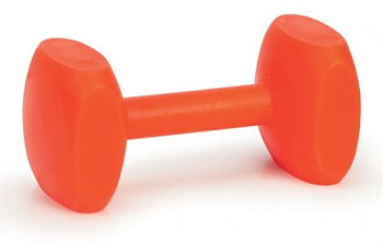 Plastic Nylon dumbbell - Floating