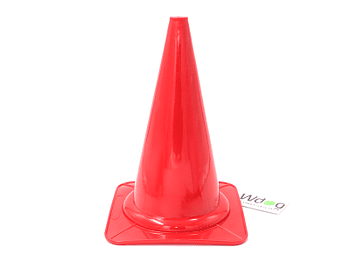 Cone 28cm darkred