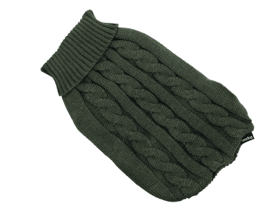 Dogman Stickad tröja Gina 45cm- Green