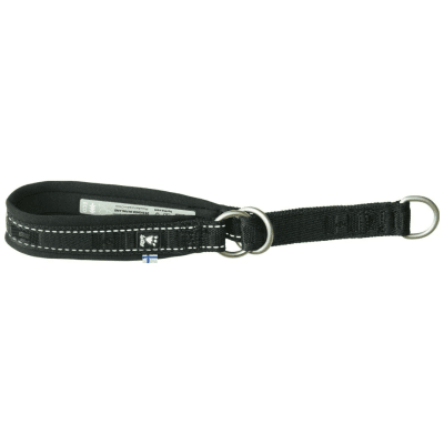 Hurtta Casual Vadderat Halvstryp ECO - Raven 25-35cm