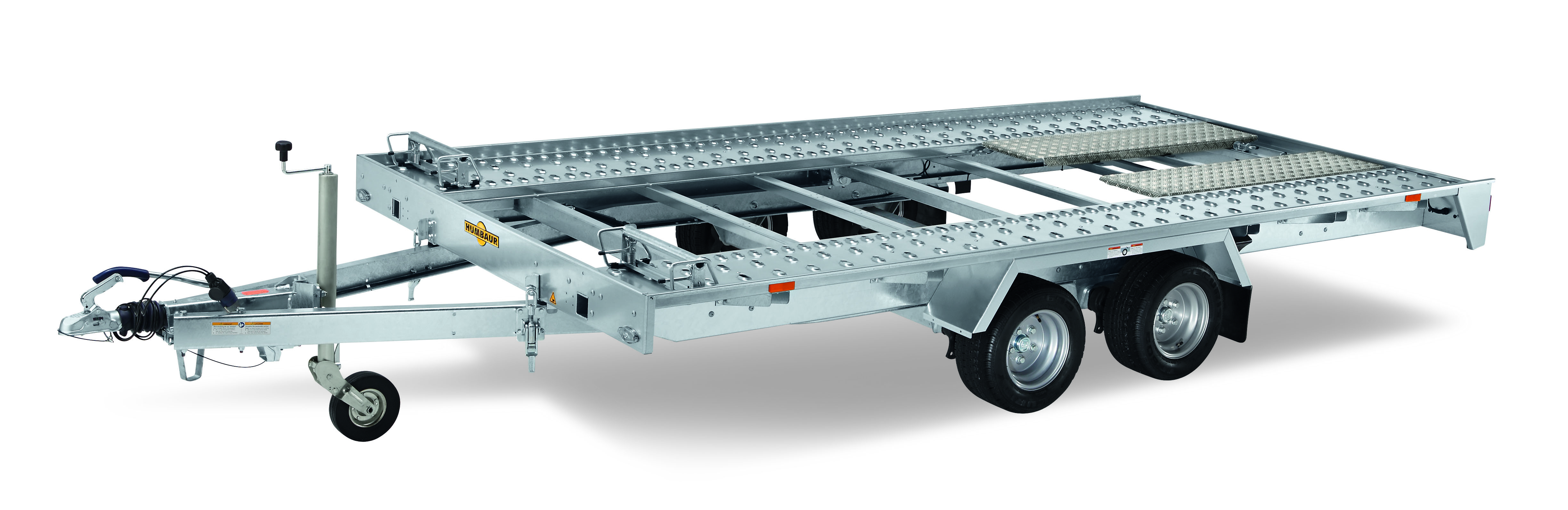 Bilsläp tippbar boggie 3500  x 2000 x 50 mm - 2