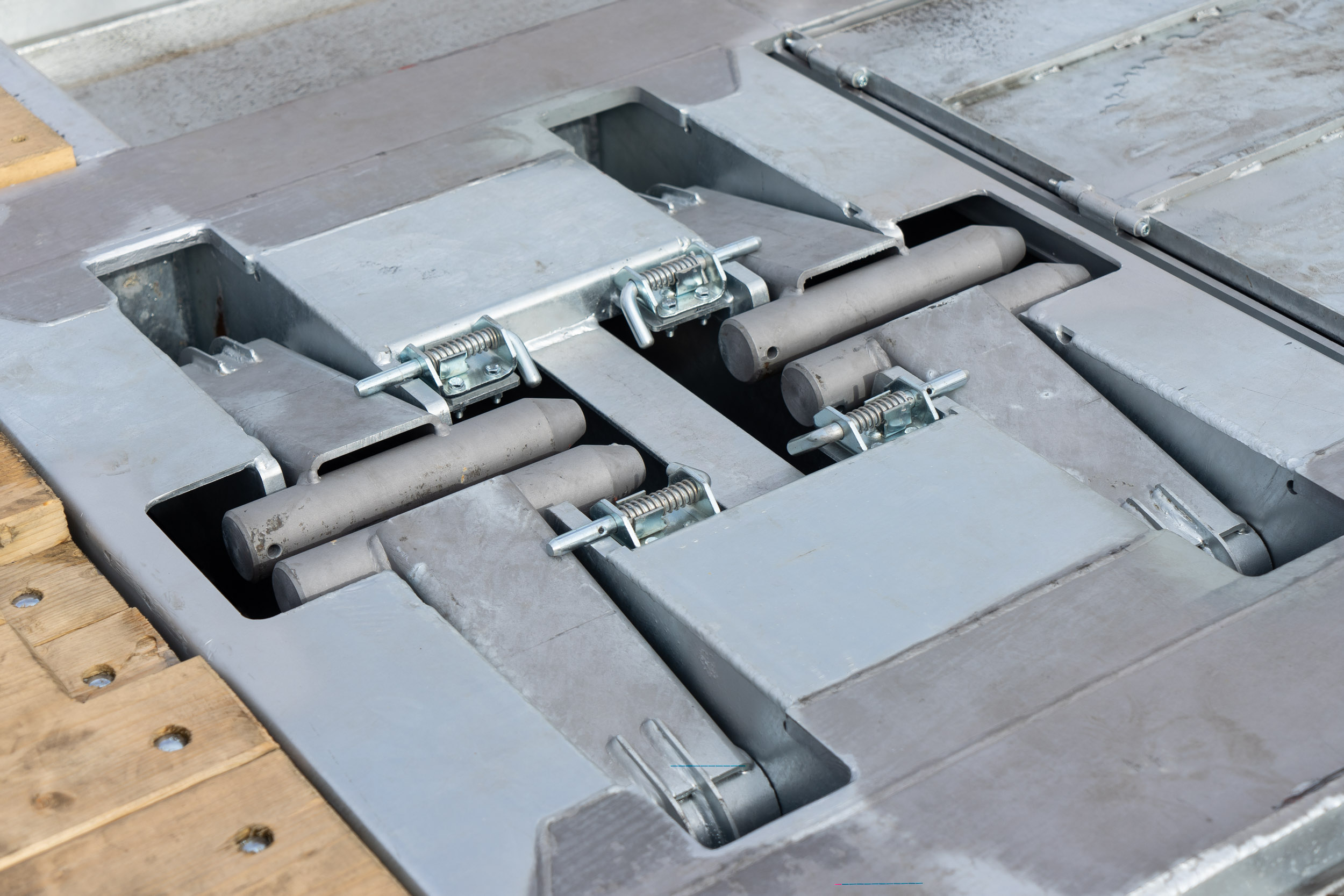 12m Maskinsläp kombimodell för lastväxlarflak - 3