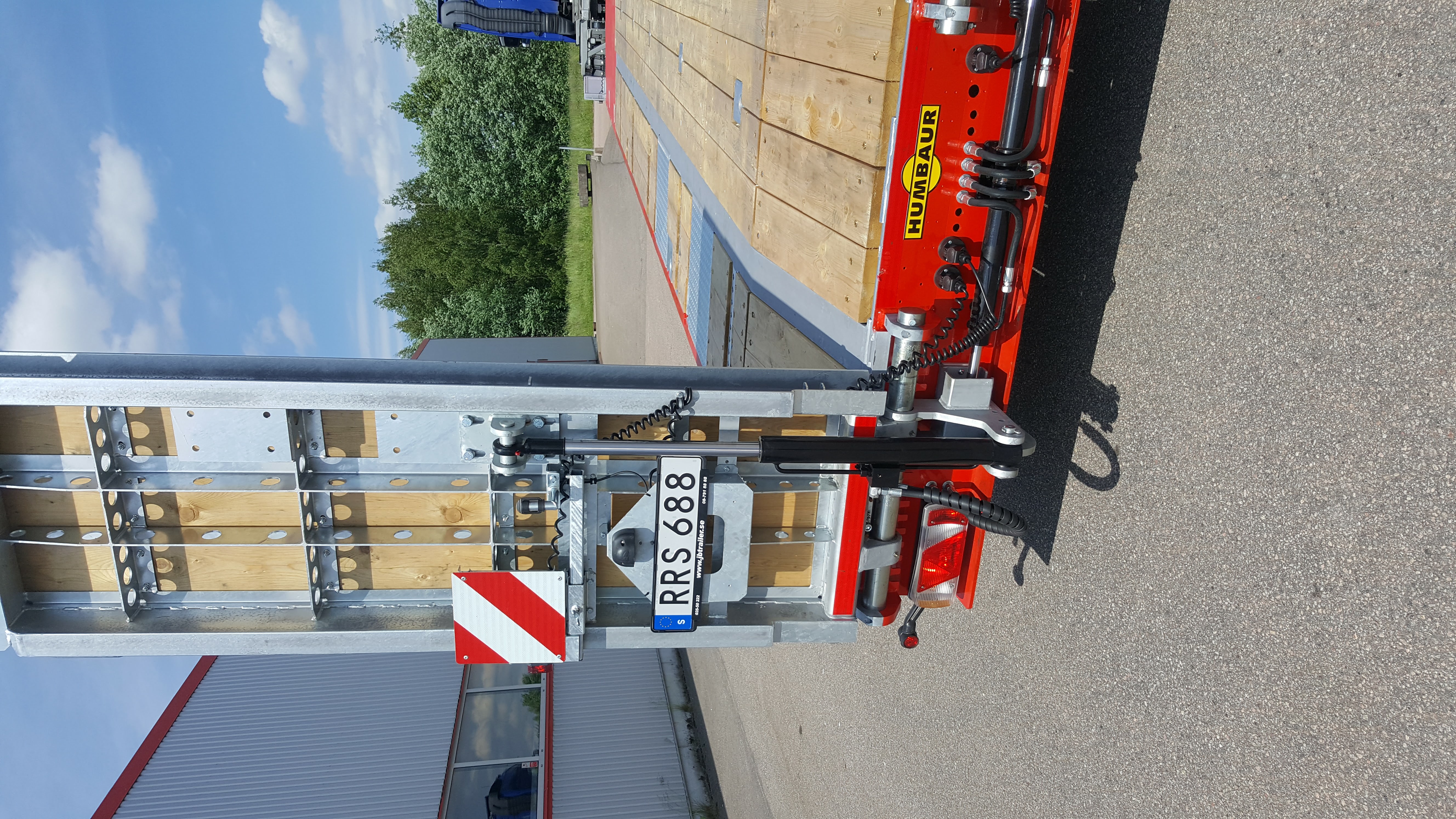 12m Maskinsläp Humbaur modell plan - 12