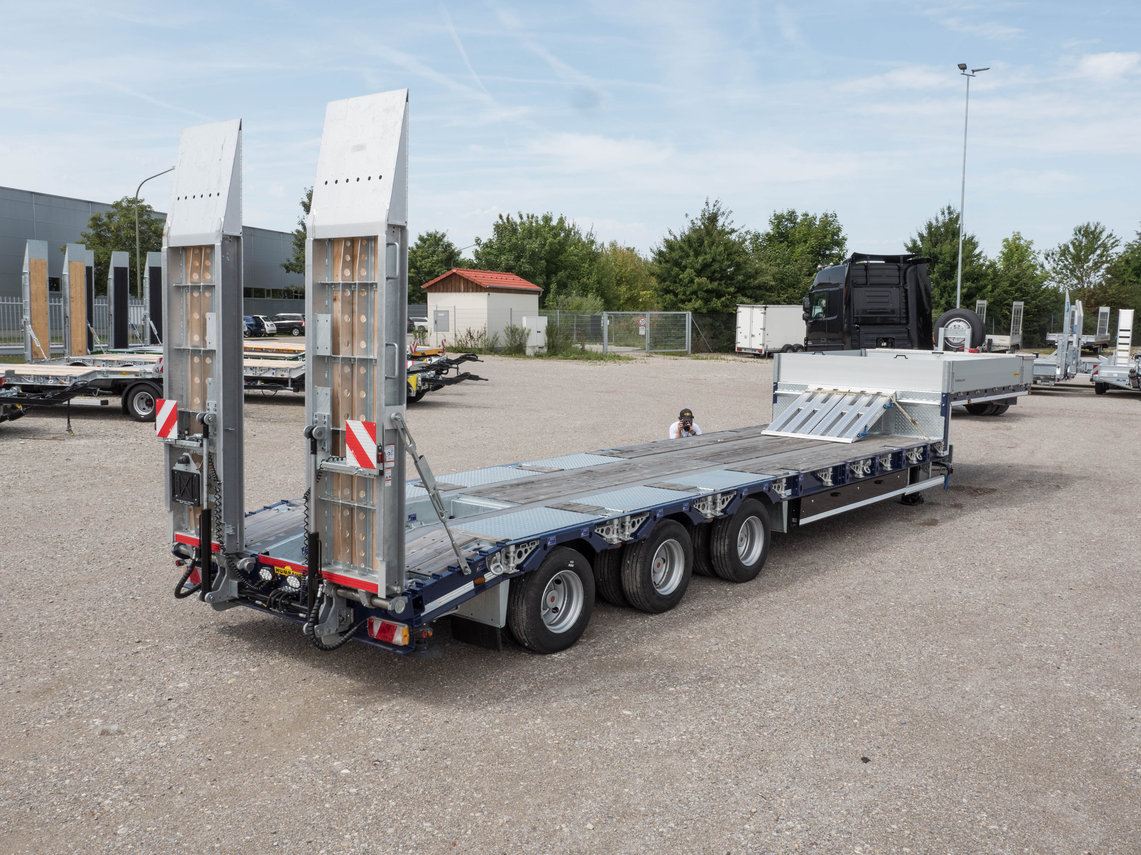 12,6m  Humbaur Maskintrailer  - 6
