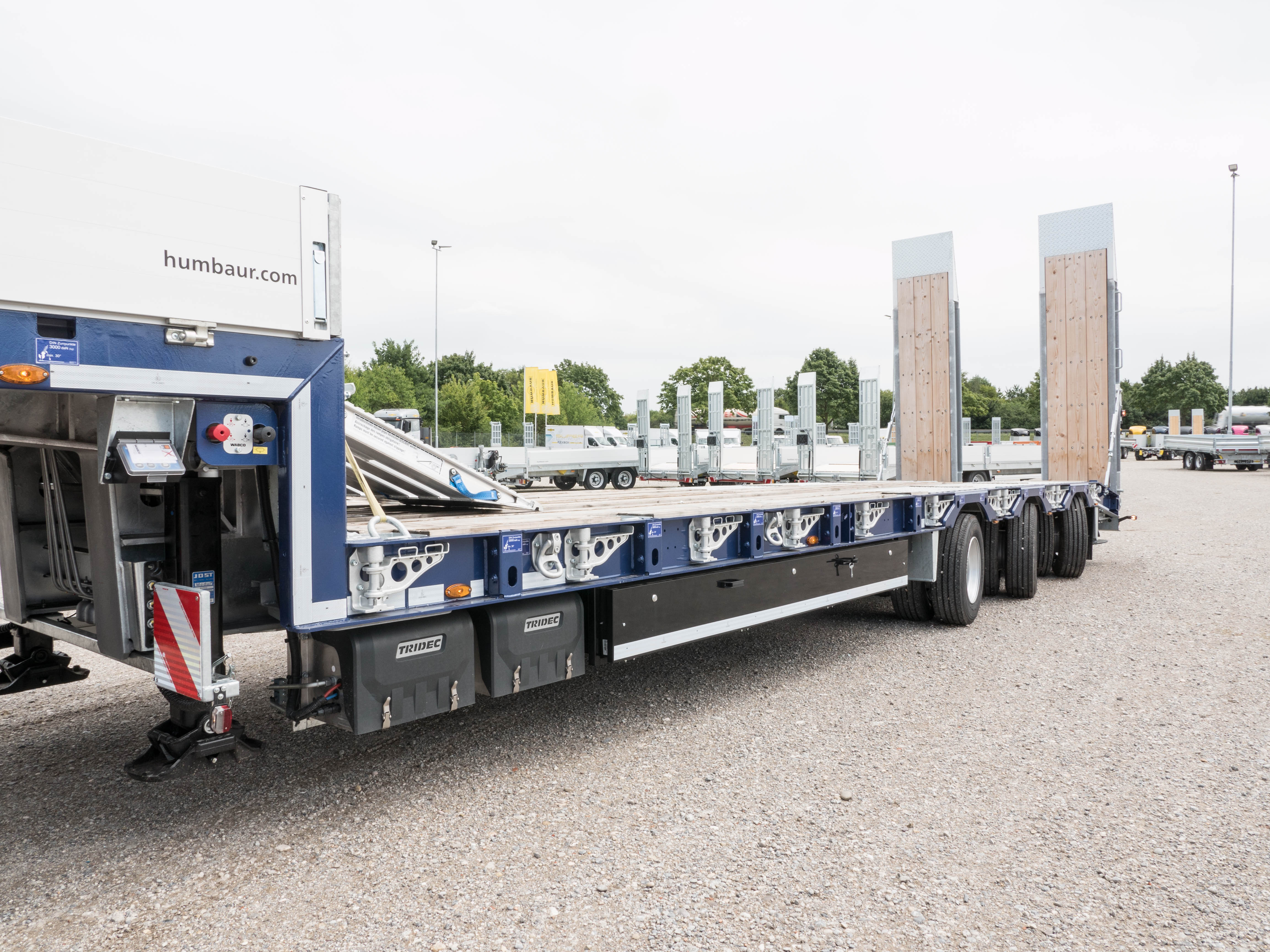12,6m  Humbaur Maskintrailer  - 4