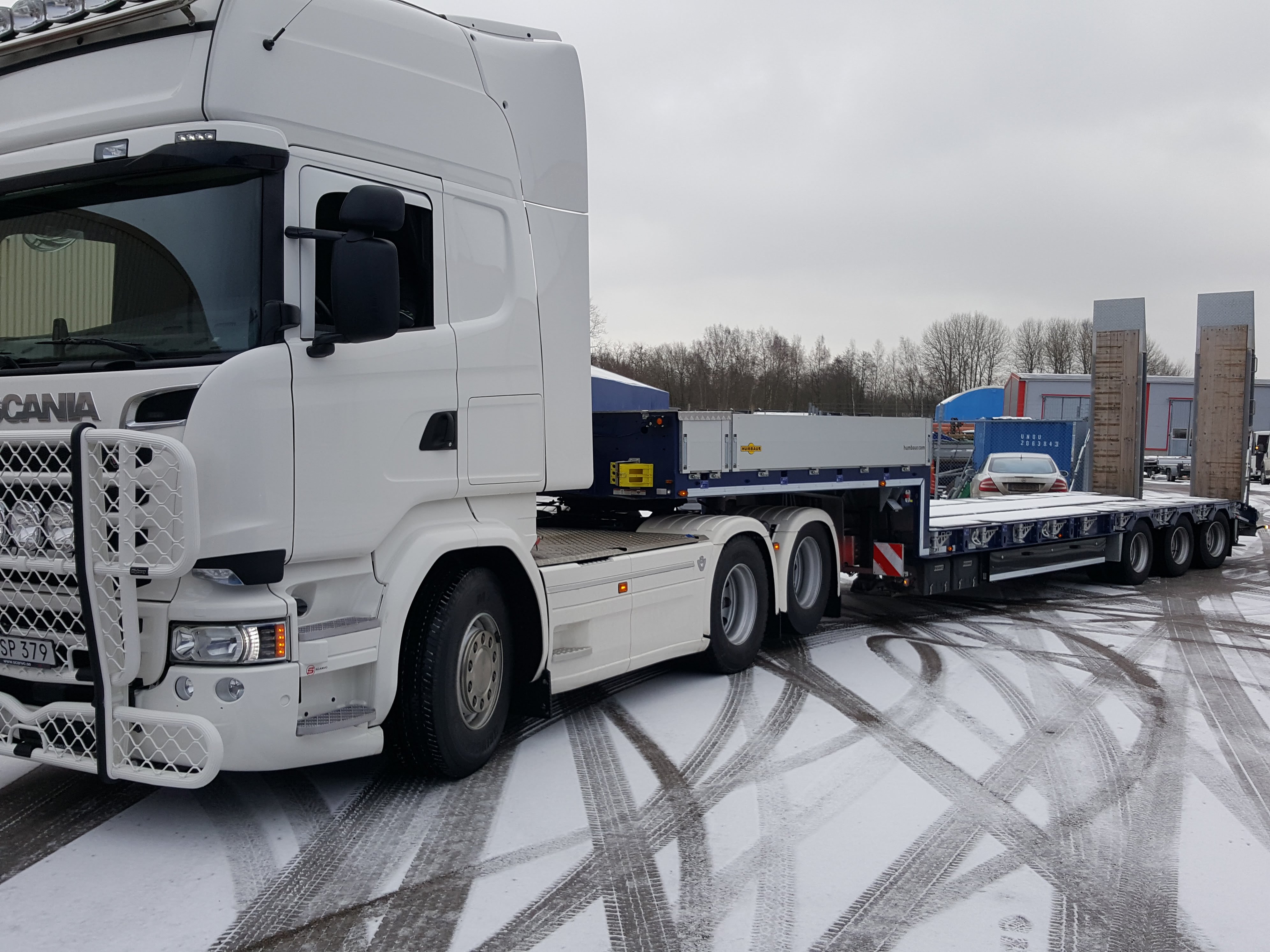 12,6m  Humbaur Maskintrailer  - 7