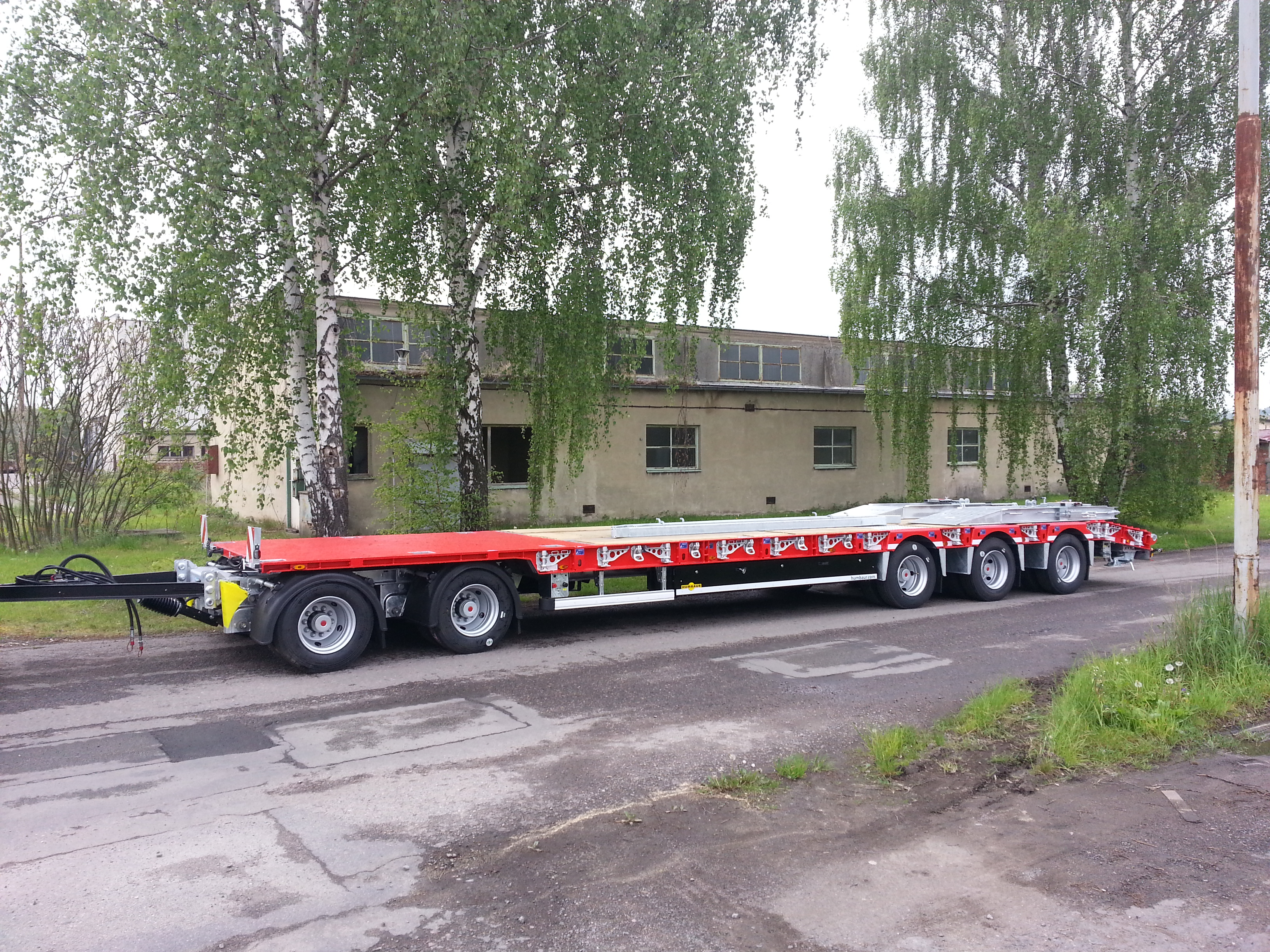 12m Maskinsläp 5 axel plan - 9