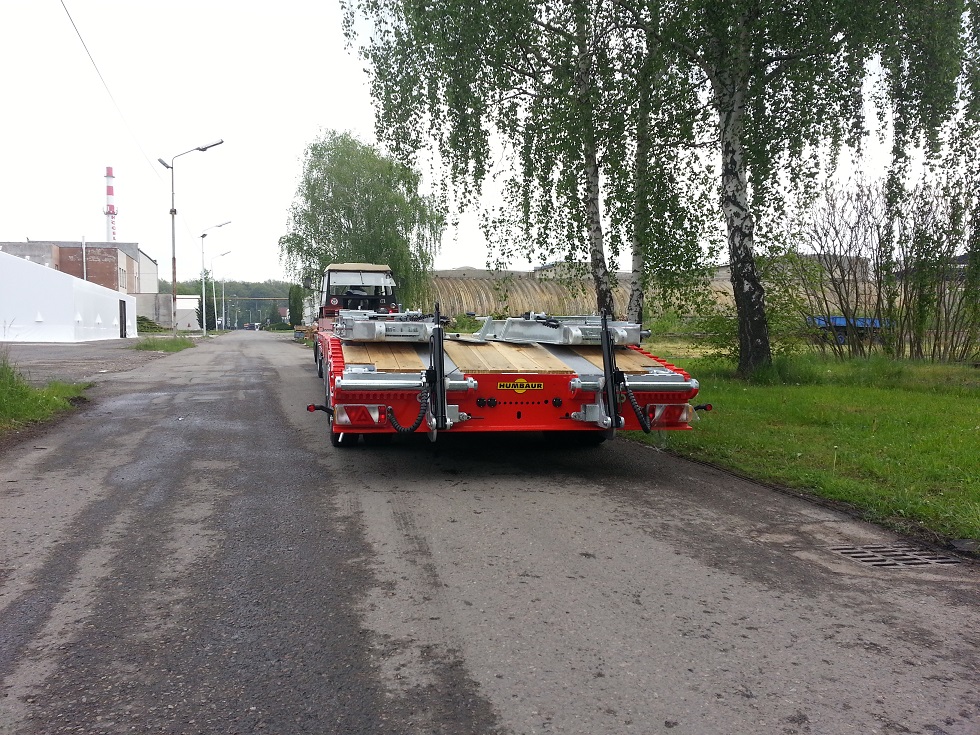 12m Maskinsläp 5 axel plan - 8