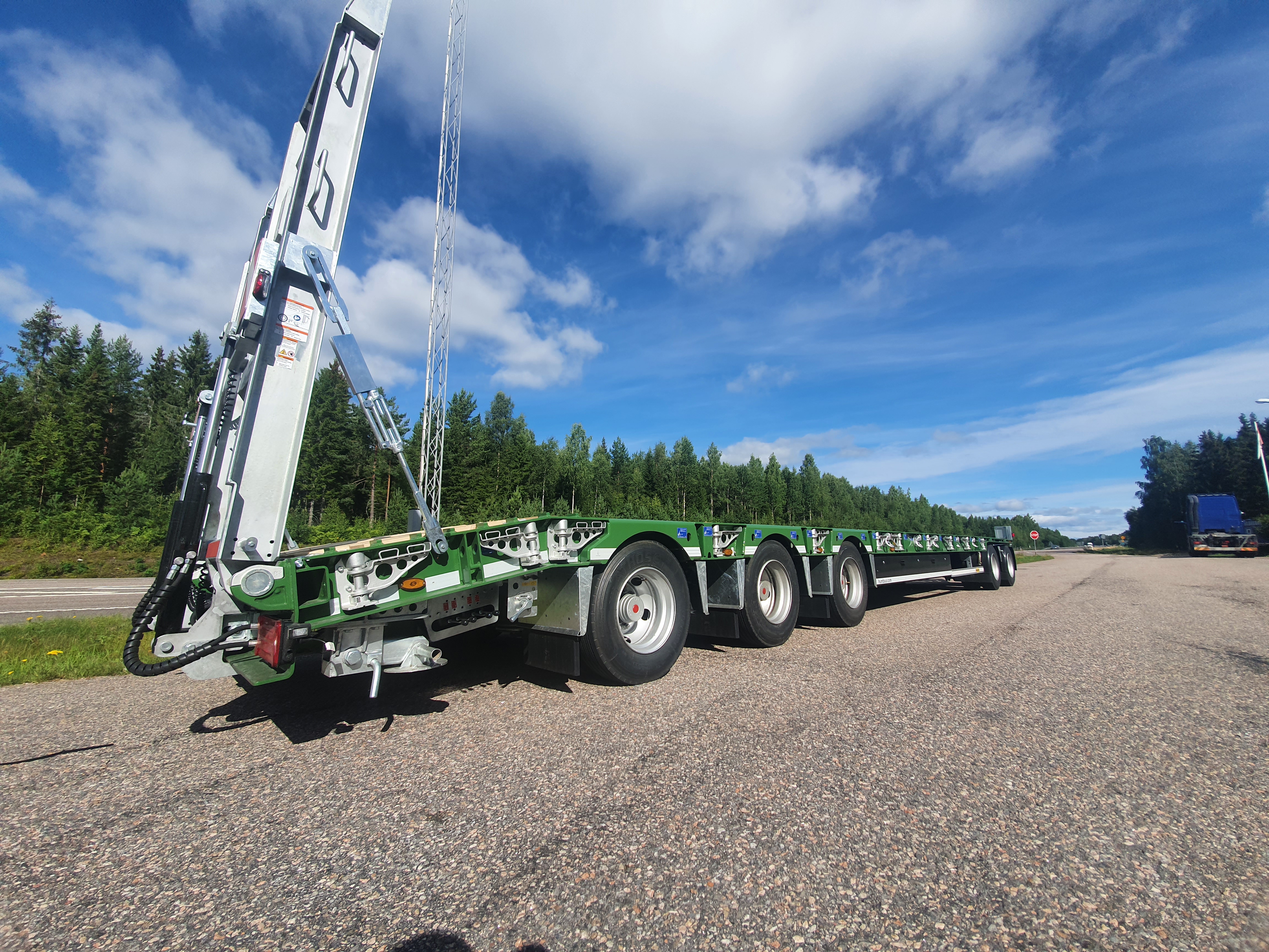 12m Maskinsläp 5 axel plan - 3
