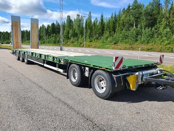 12m Maskinsläp 5 axel plan