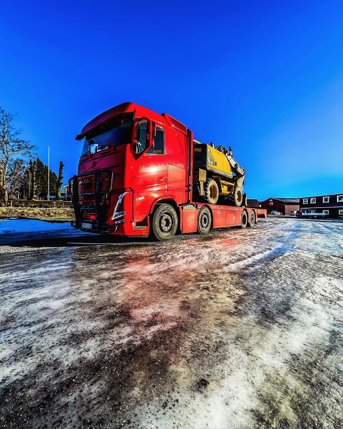 Maskintransport - Maskinbil - 20