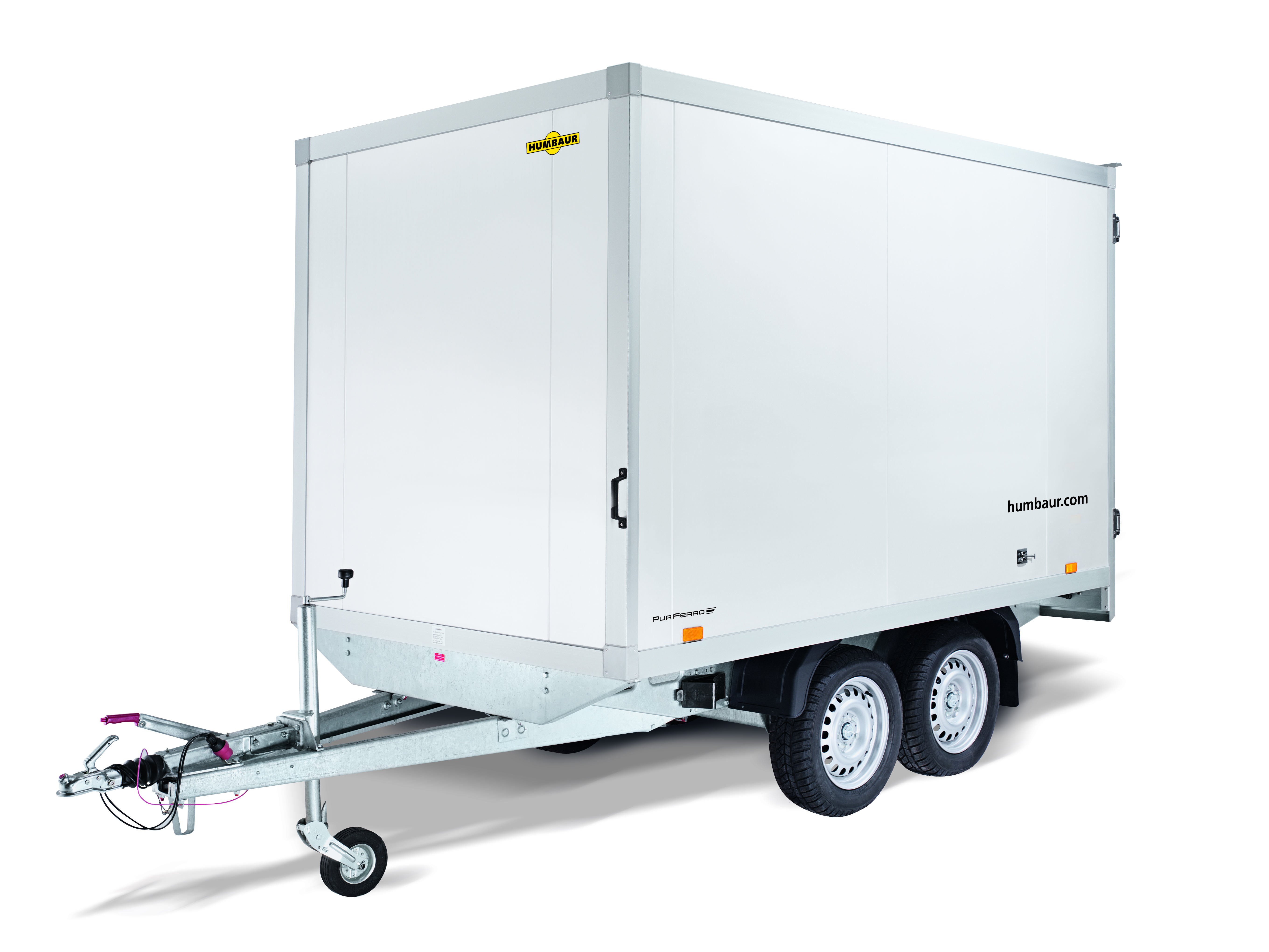 Skåpsläp Wheels under sandwich 6185x 2030 x 1885 mm Purferro