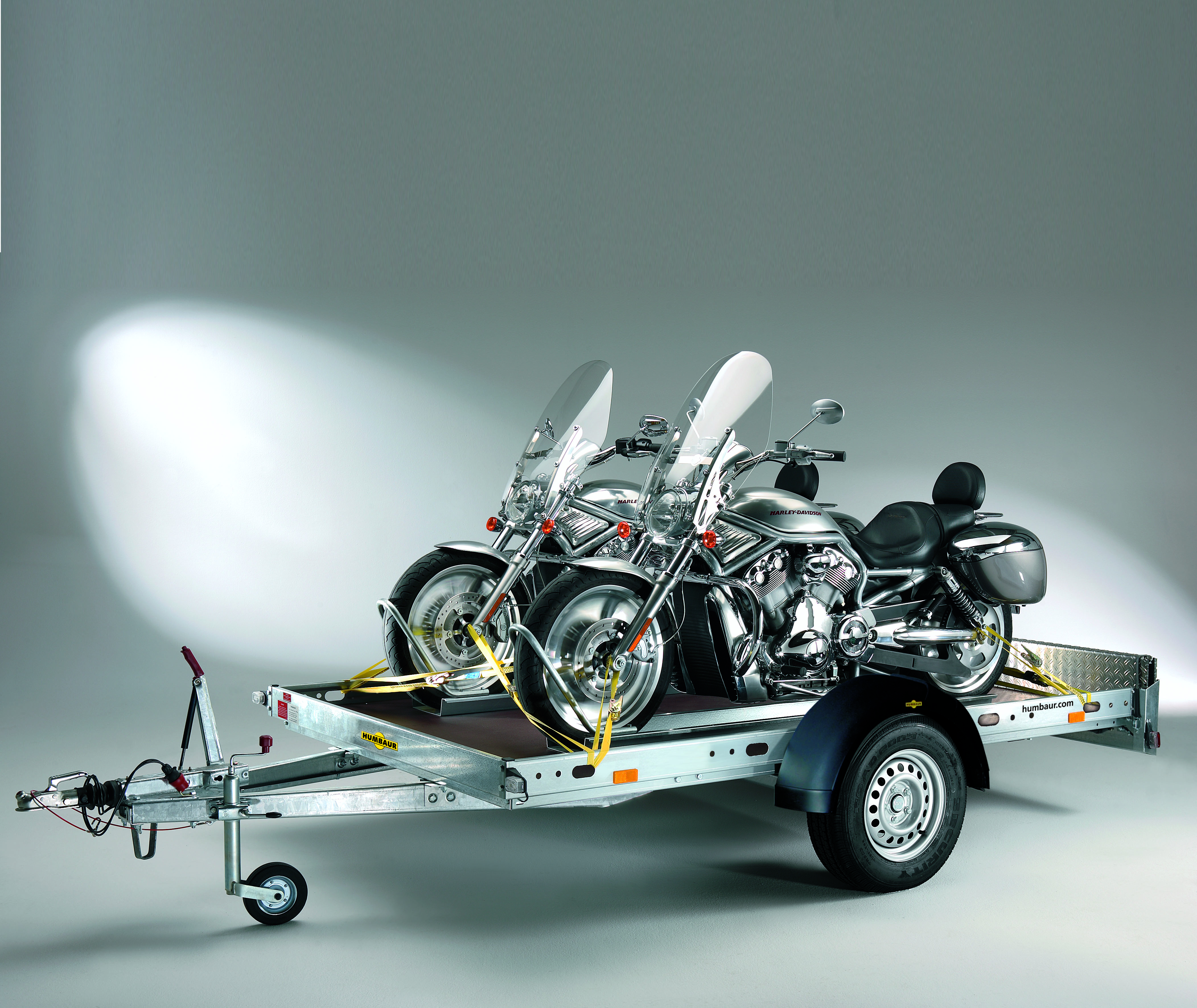 Motorcykelsläp 2240 x 1276 x 100 mm