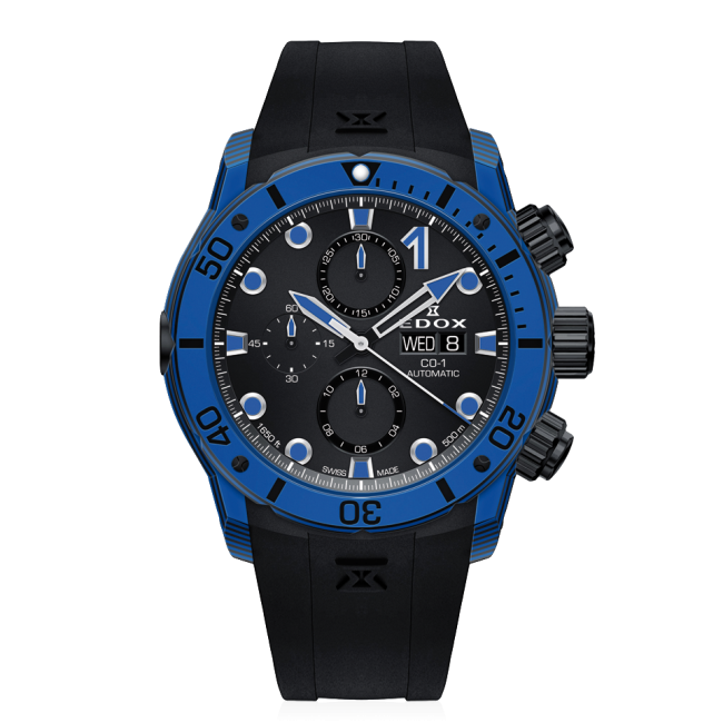 Edox CO-1 Carbon Chronograph Automatic