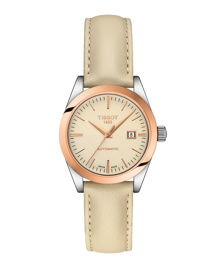 tissot automatic gold