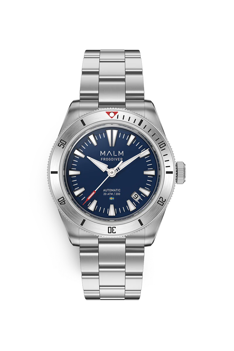 MALM Frogdiver II Blue 39 Swiss Automatic MW-FDIIBLU39