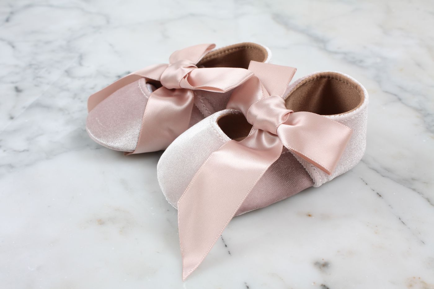 velvet baby shoes