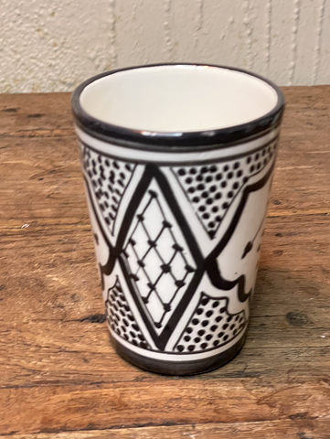 Mugg 11 cm svart