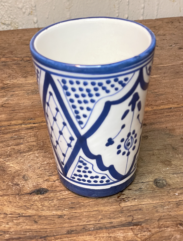 Mugg blå  11 cm 