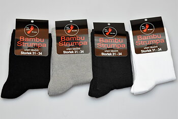 Barnstrumpa i Bambu