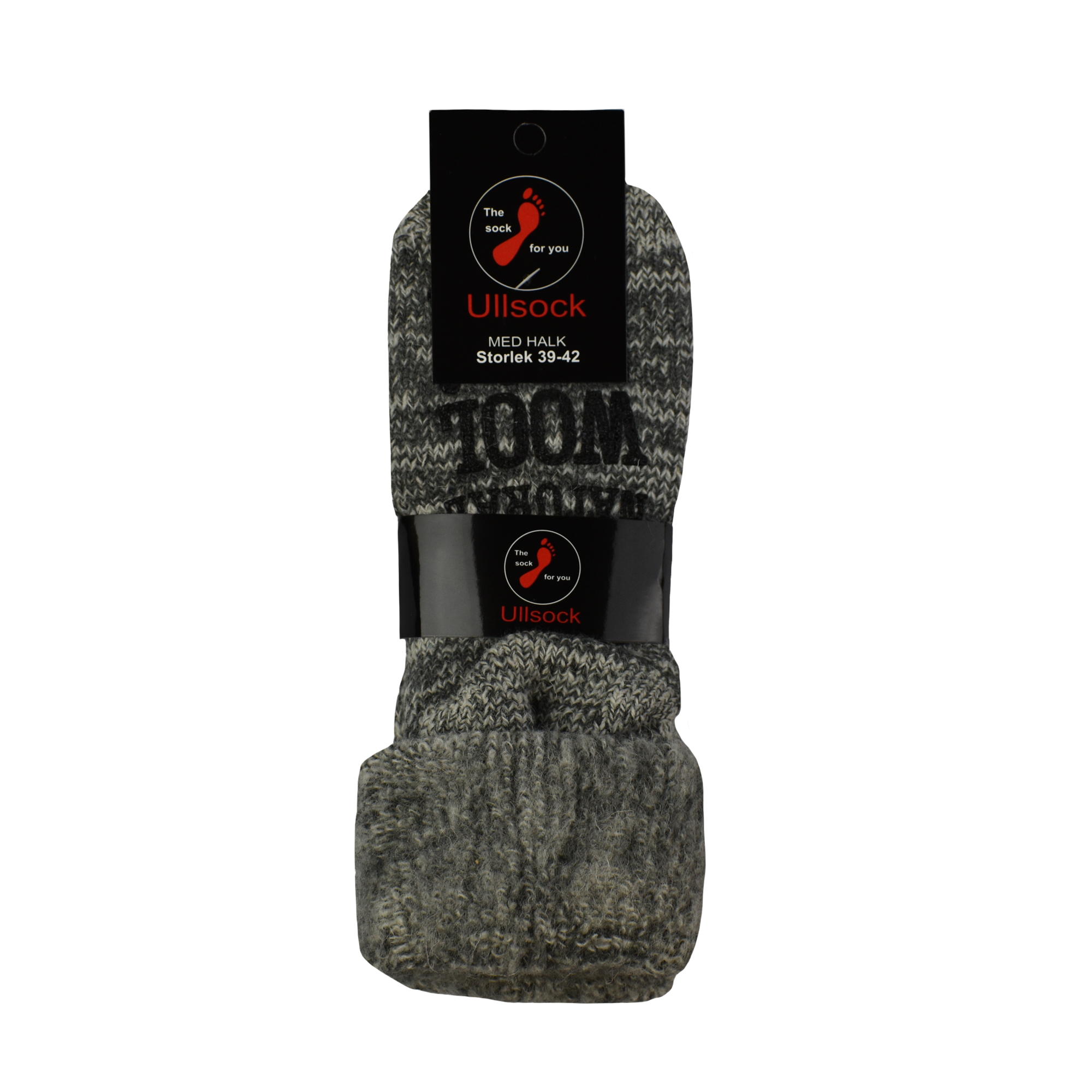 Ullstrumpa med halk - 12