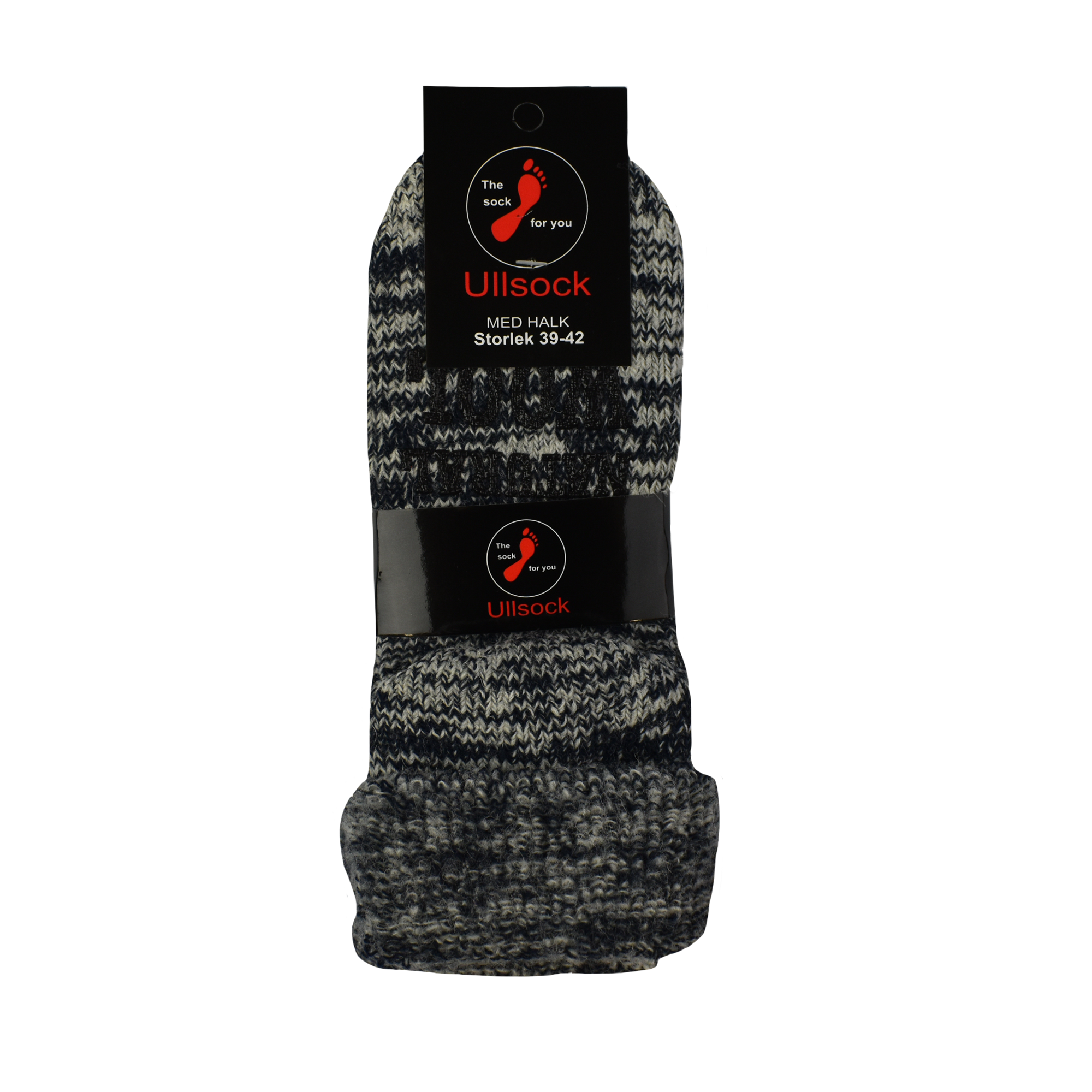 Ullstrumpa med halk - 5