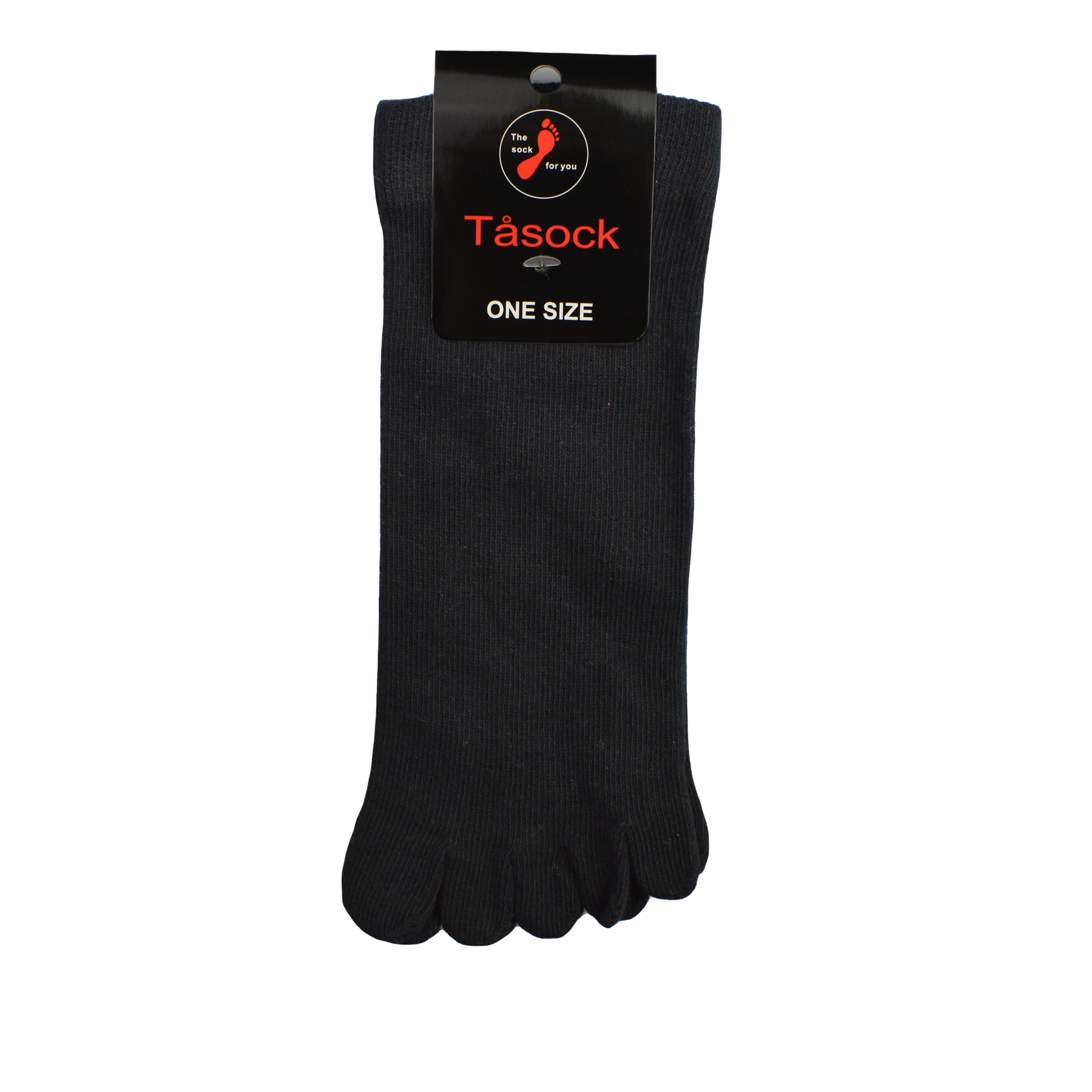 Tåstrumpa enfärgad - Bomull 25 cm - 14