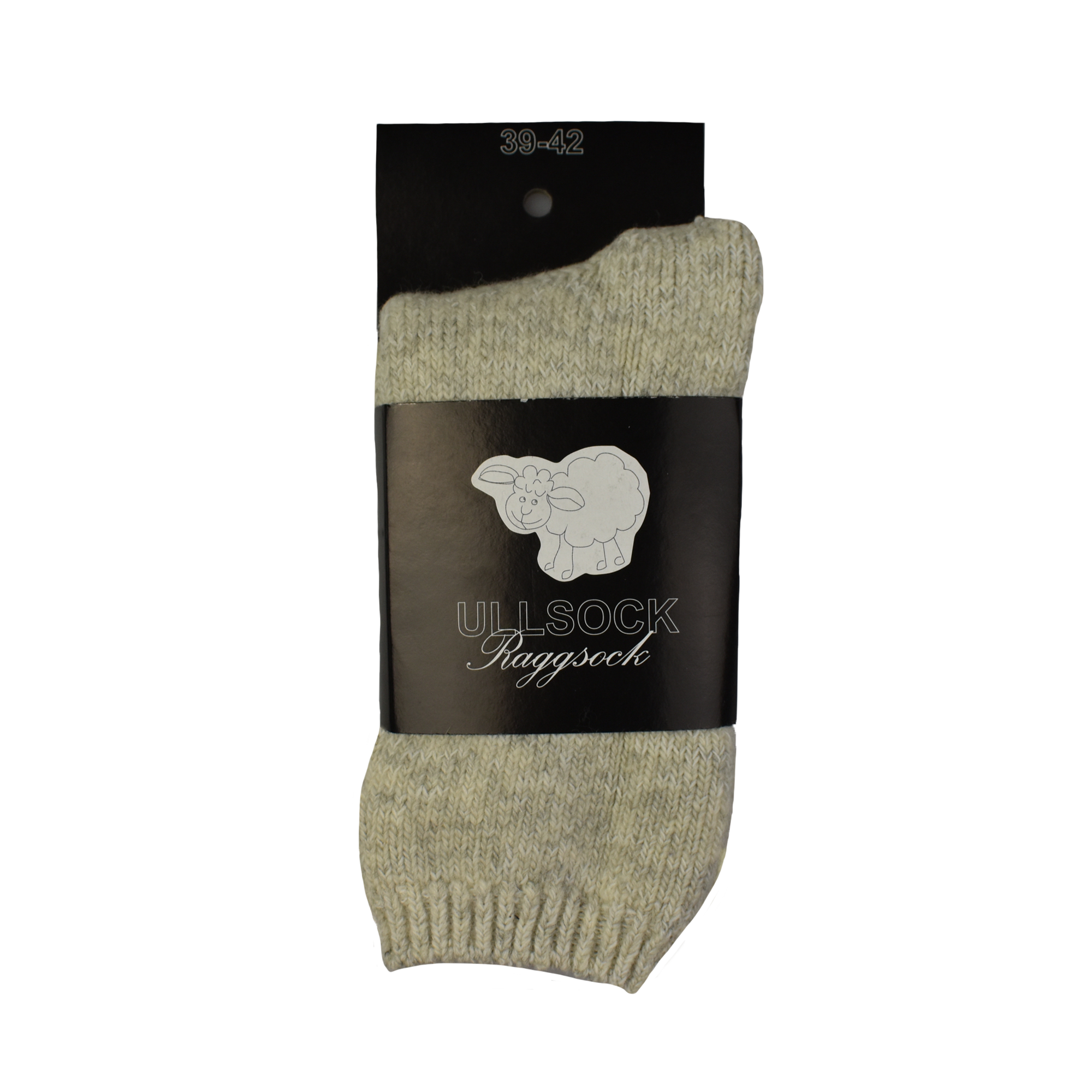Klassisk raggsock 80% Ull - 7