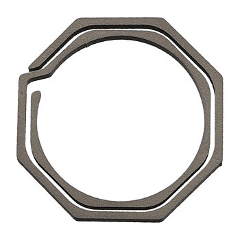 Flytanium - Ti Octagonal Keyring Nyckelring Av Titan