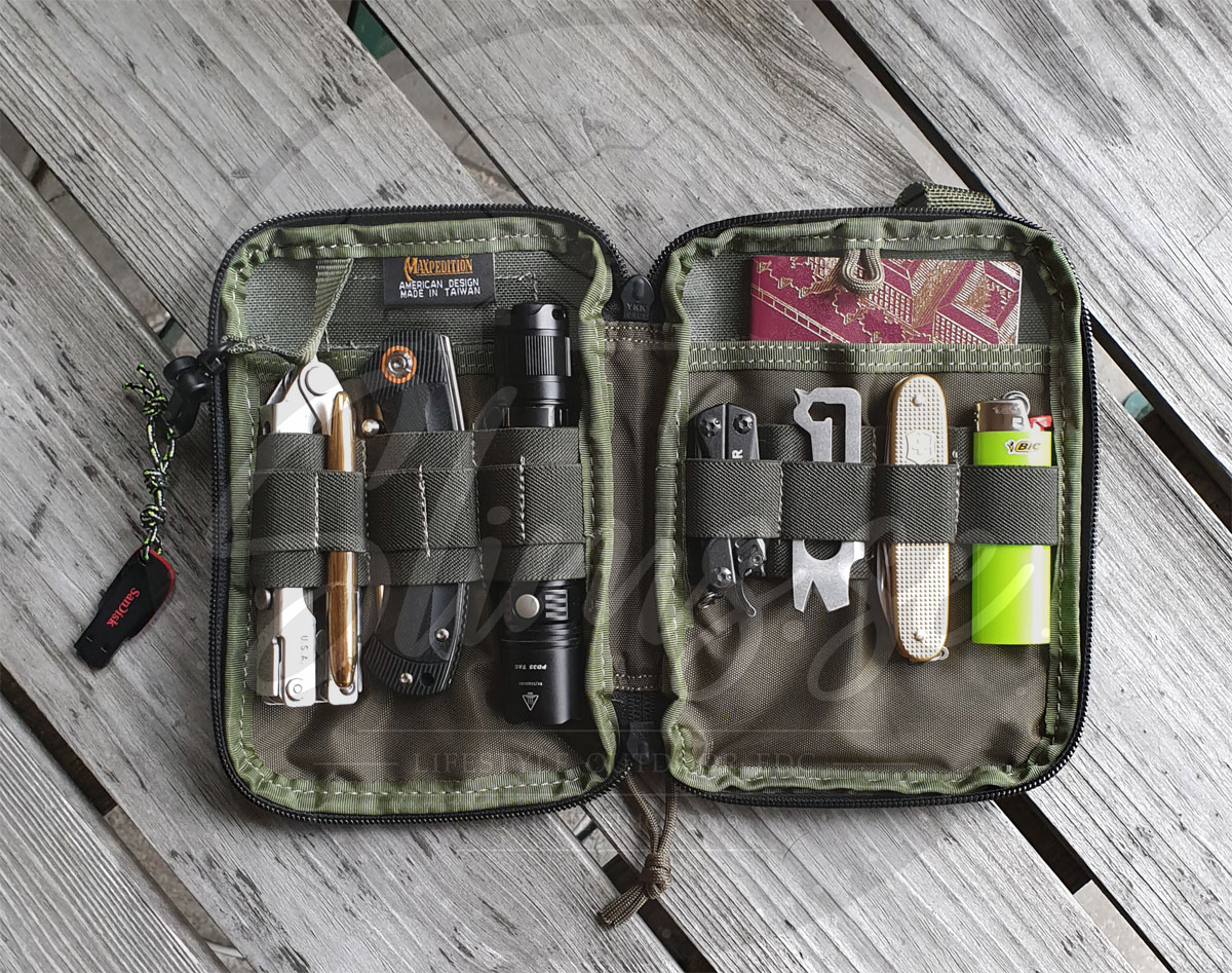 Maxpedition E.D.C. organizer in dubbel dikke uitvoering van de