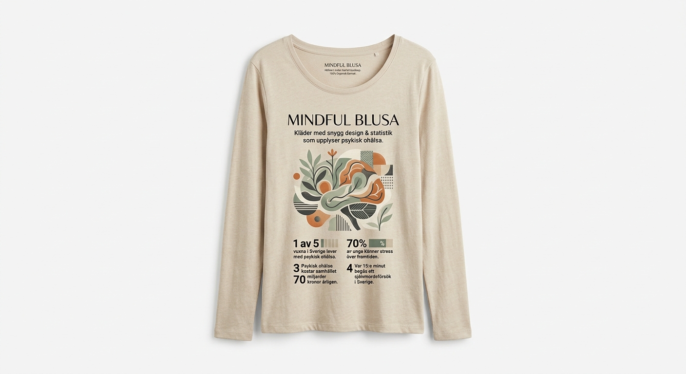 Mindful Blusa: Lyxig Silkemjukhet med Medvetenhet