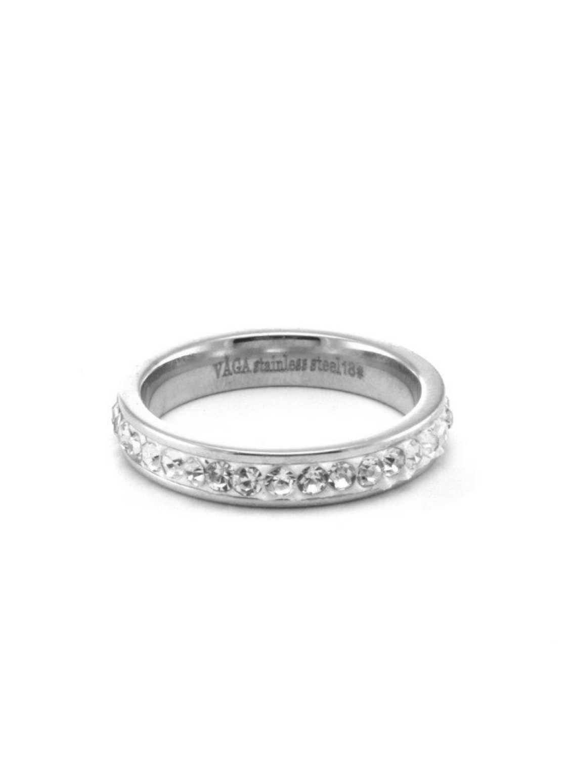 Ring med stenar 3 mm  - 2
