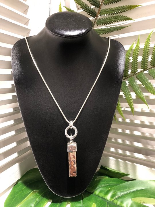 Ester Halsband Silver & Rose