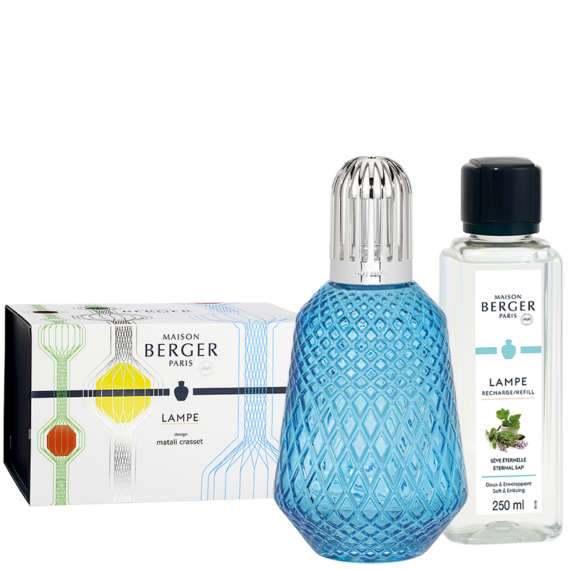 Doftlampa Matali Blue - Giftset