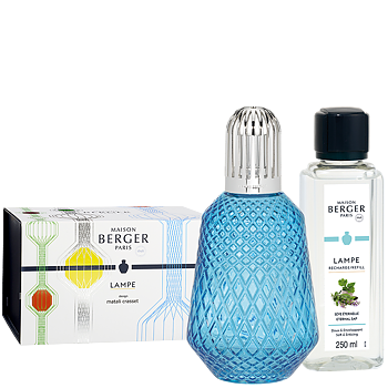 Doftlampa Matali Blue - Giftset