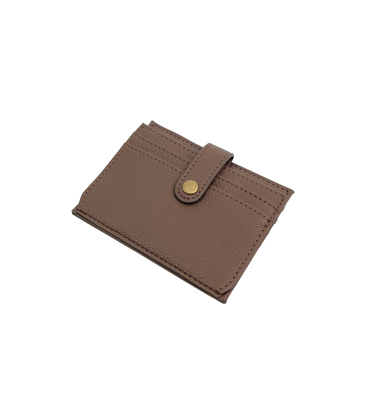 STILE CARD HOLDER BROWN