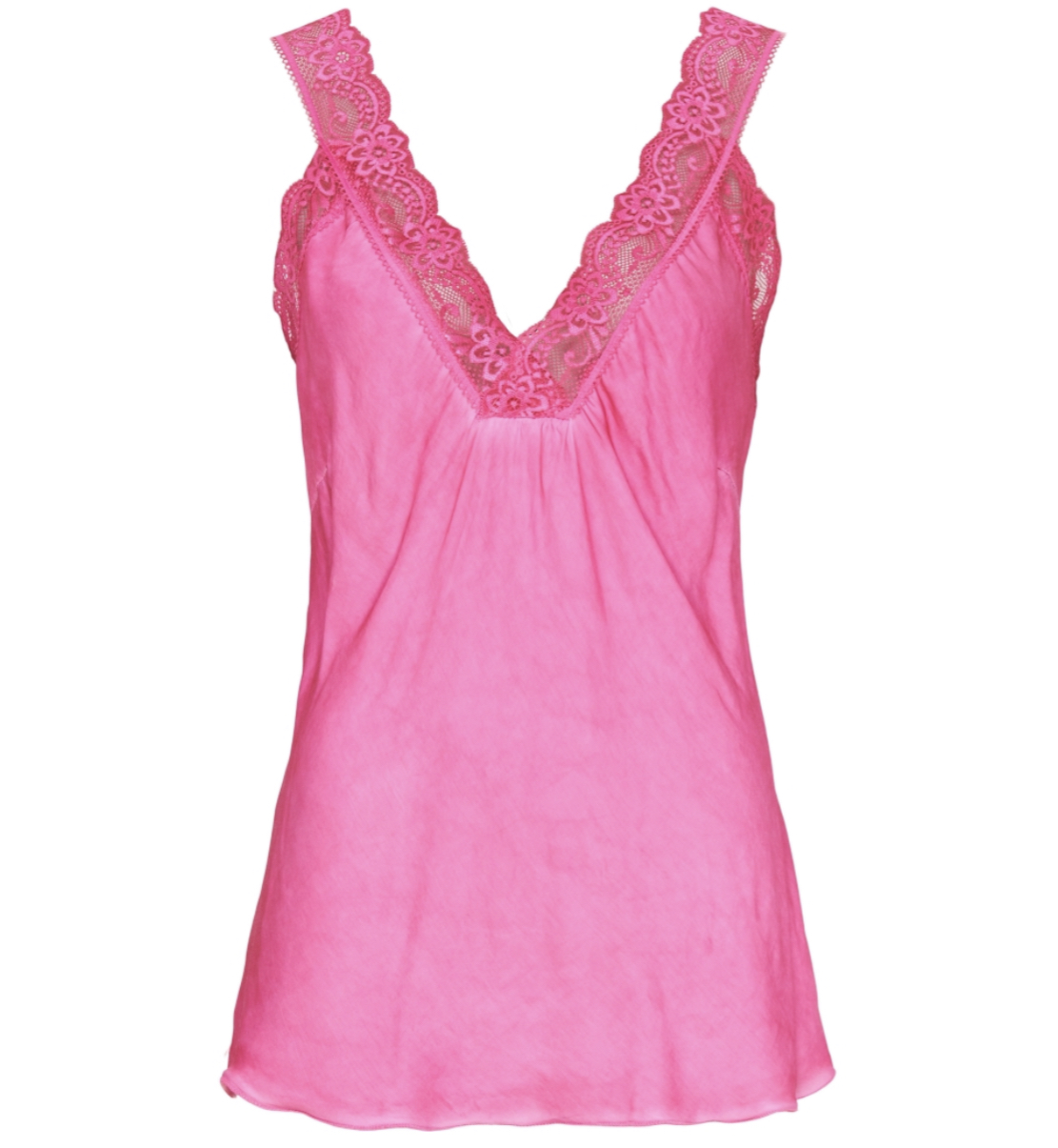 Linne med Spets Baby Rosa - 2