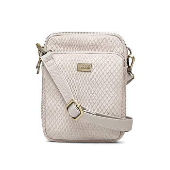 TRIPLE ZIP BAG BEIGE