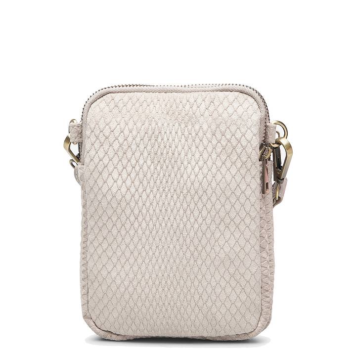 TRIPLE ZIP BAG BEIGE - 2