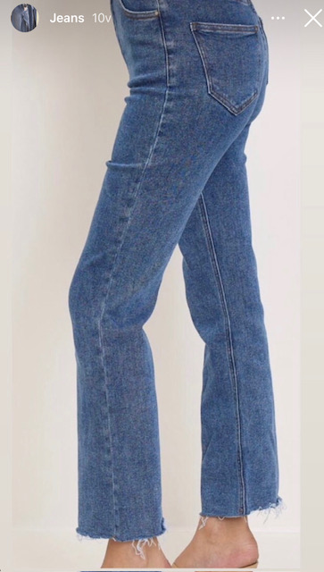 COSY HOUSE MINI FLARE JEANS DENIM - 2