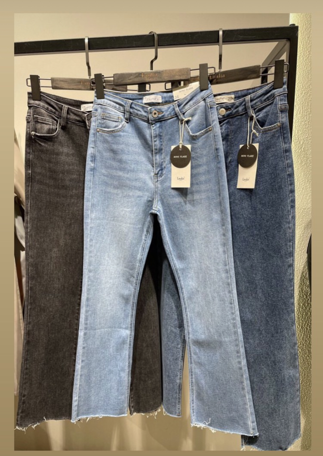 COSY HOUSE MINI FLARE JEANS DENIM
