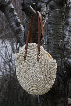 Sommar Väska Ljus Beige