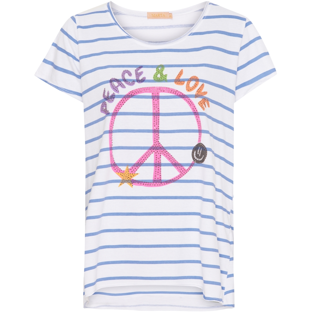 Kortärmad T-shirt Peace