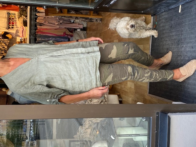 Place du JOUR Camo Kaki Jeans - 3
