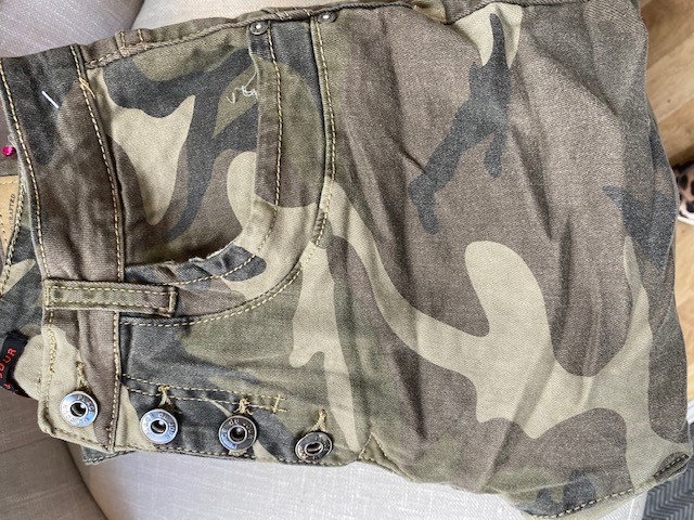 Place du JOUR Camo Kaki Jeans - 2