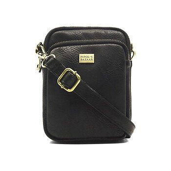 TRIPLE ZIP BAG BLACK