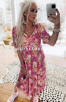 Paulina Dress Pink