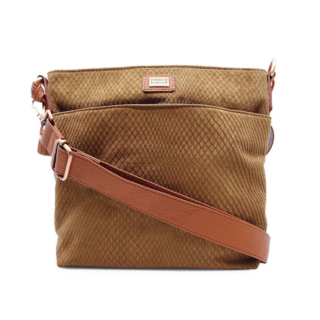 STILE ALL CROSS BAG IMPRESS BROWN