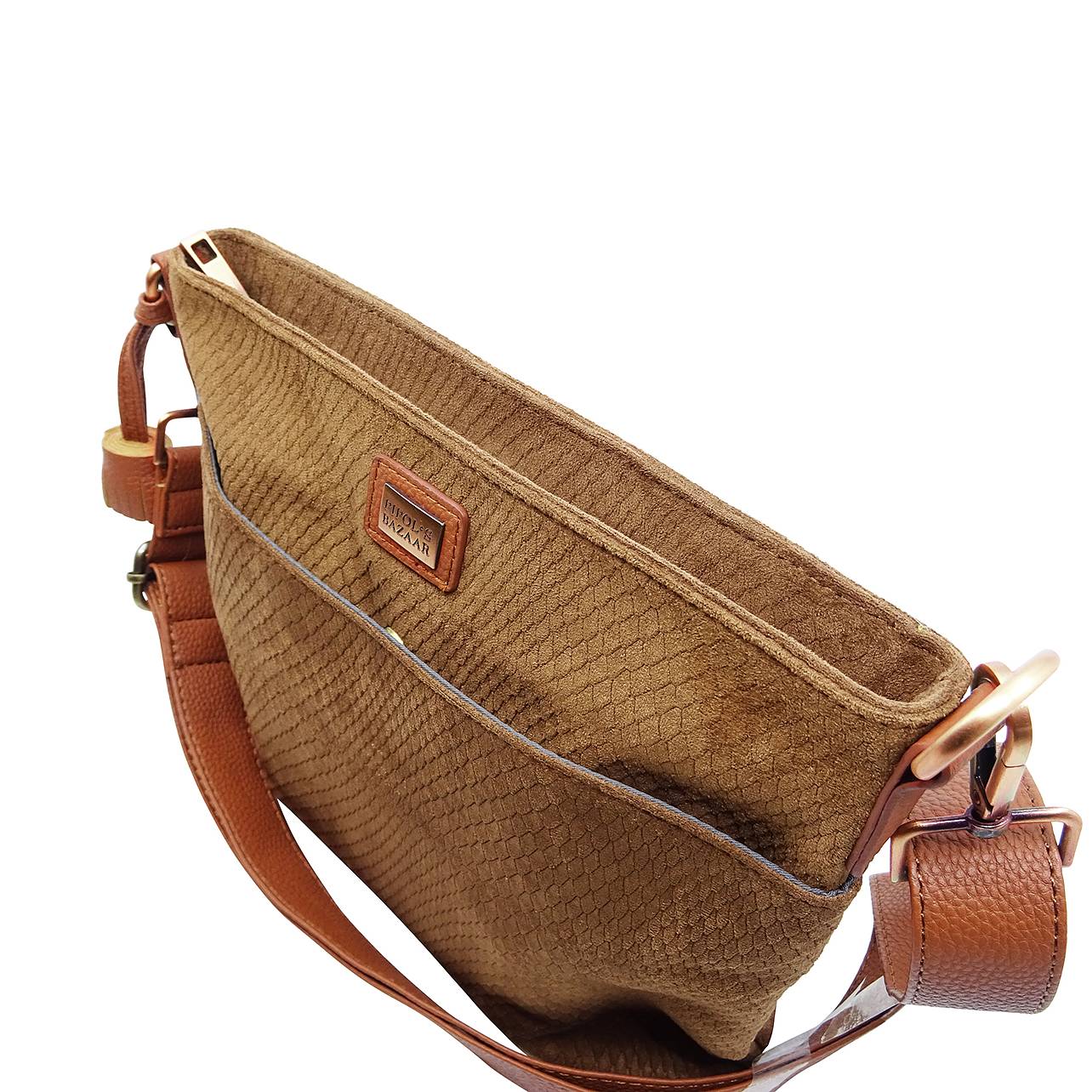 STILE ALL CROSS BAG IMPRESS BROWN - 2